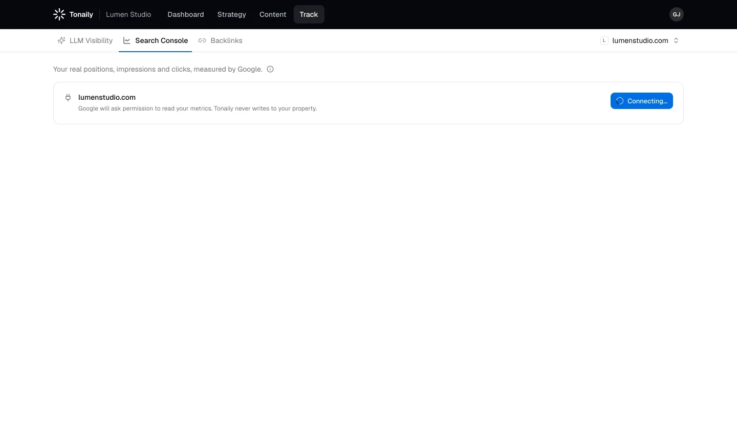 Dans l’éditeur d’un article publié : les clics et la position moyenne avant et après publication, tirés de la Search Console.